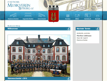 Tablet Screenshot of mv-bitburg.de